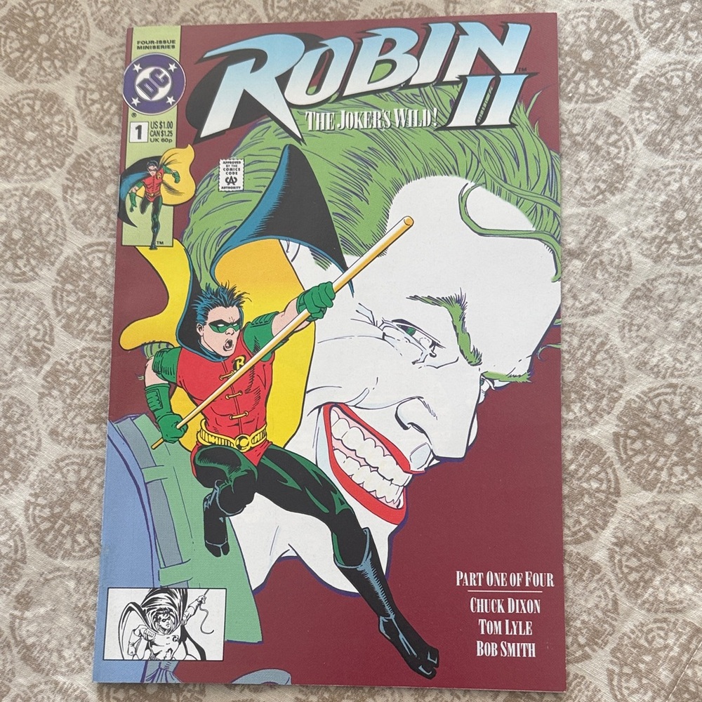 DC Comics Robin II Comic with Green and Red Cover